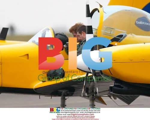 Prince Harry Pilot Training