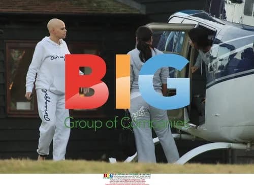 Jade Goody Leaves for Wedding