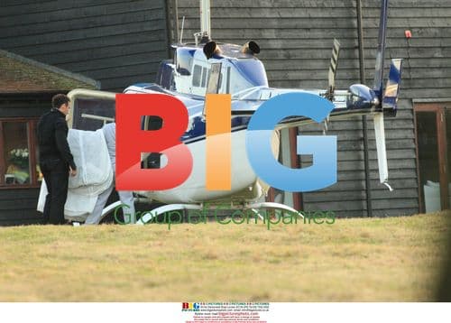 Jade Goody Leaves for Wedding