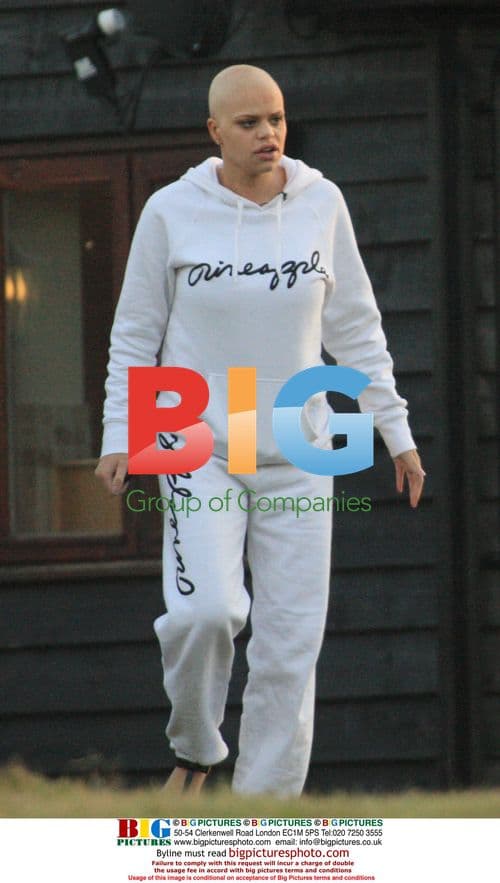 Jade Goody Leaves for Wedding