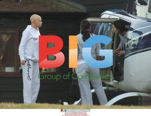 Jade Goody Leaves for Wedding