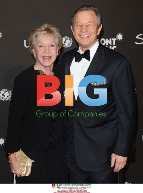 Michael York and wife Patricia at Montblanc party