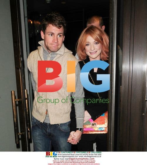 Nicola Roberts Leaves London Restaurant with Boyfriend