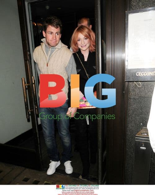 Nicola Roberts seen leaving restaurant with boyfriend