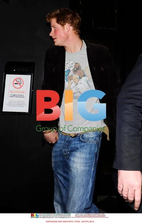 Prince Harry Leaves Raffles Club