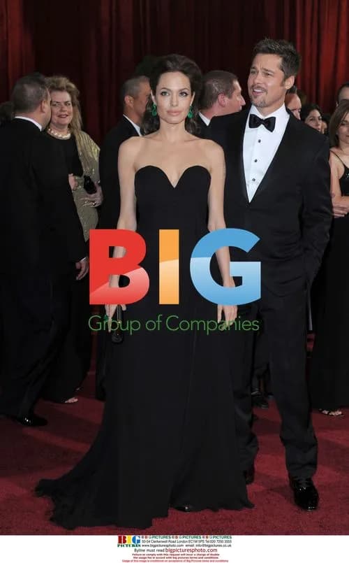 Brad Pitt and Angelina Jolie at 2009 Oscars