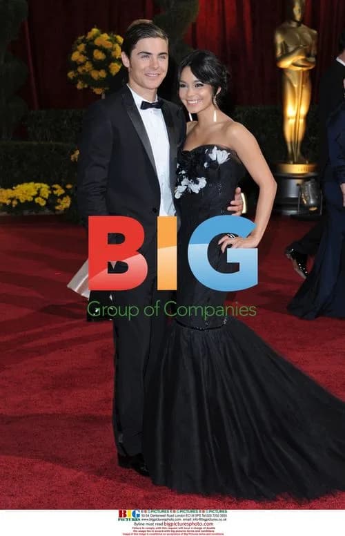 Vanessa Hudgens and Zac Efron at 81st Oscars
