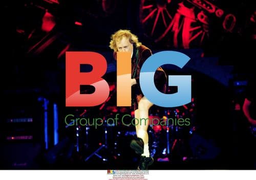 AC/DC Performing in Stockholm, Sweden