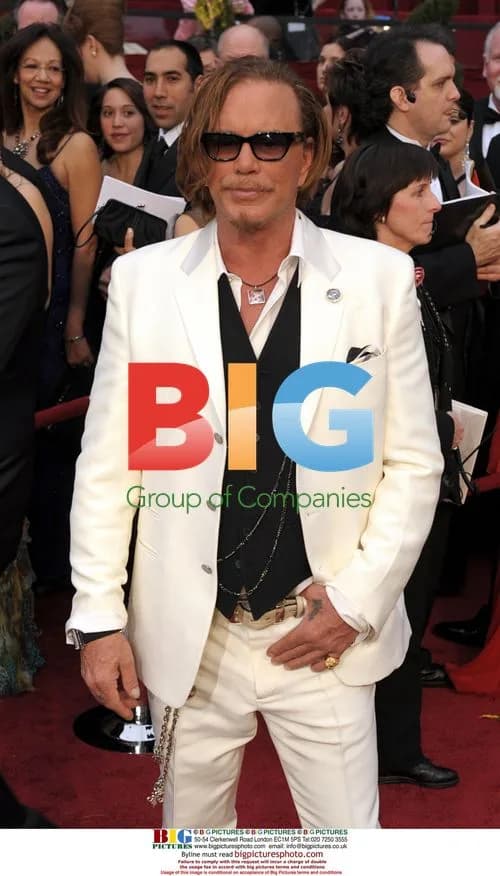 Mickey Rourke at 81st Academy Awards