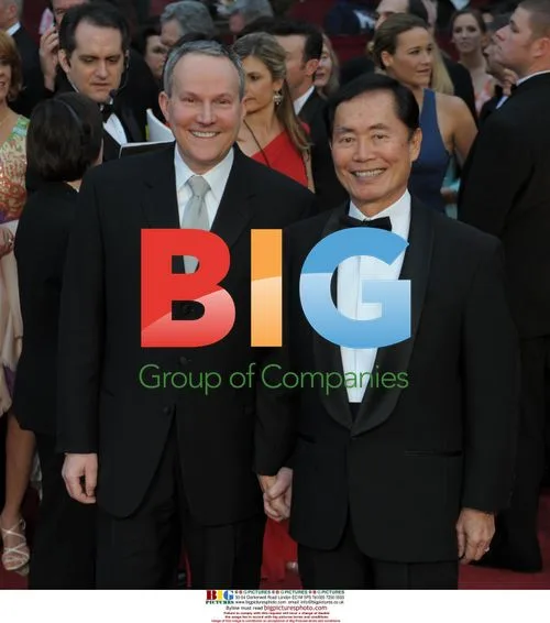 George Takei and Brad Altman at 2009 Oscars