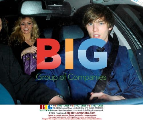 Tasmin Egerton and Nick Hoult at M.A.C Party