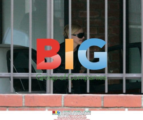 Madonna Visits Ed Hardy Designer