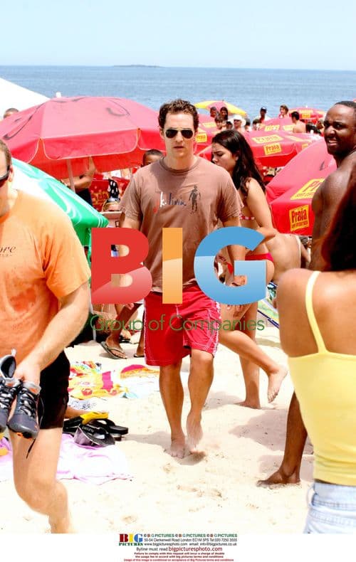 Matthew McConaughey Runs in Rio