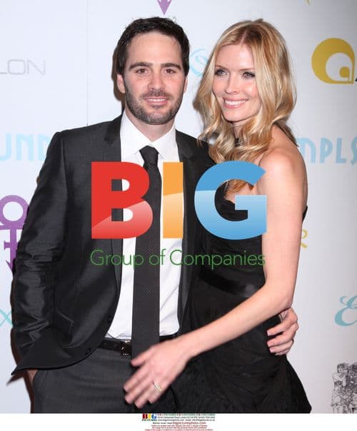 Jimmy Johnson and wife at Prince's Oscar After Party