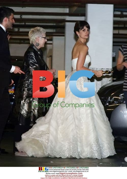 Penelope Cruz Arrives at Hotel After Oscars