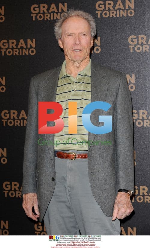 Clint Eastwood at "Gran Torino" photocall