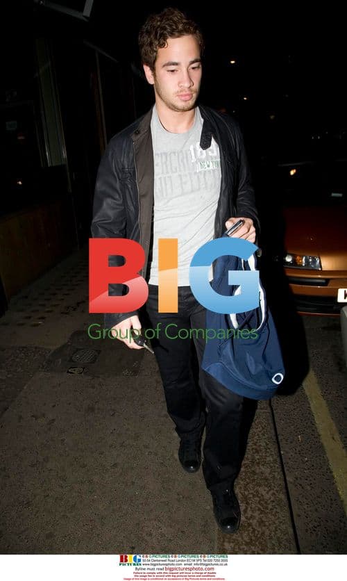 Danny Cipriani signs autograph in Soho