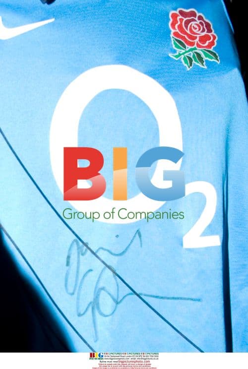 Danny Cipriani signs autograph in Soho