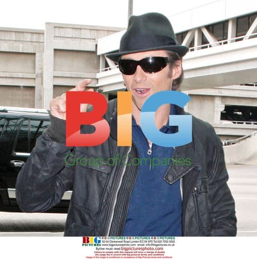 Hugh Jackman at LAX Airport