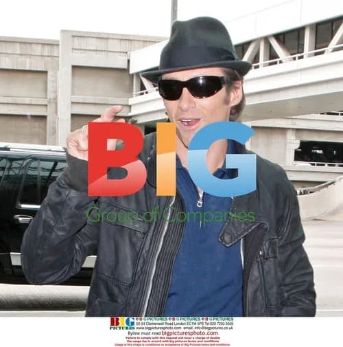 Hugh Jackman at LAX Airport
