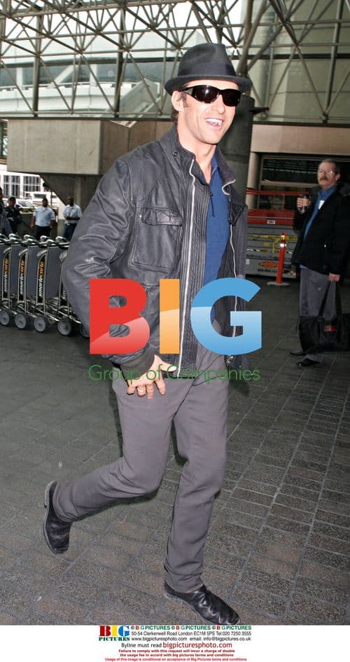 Hugh Jackman at LAX airport
