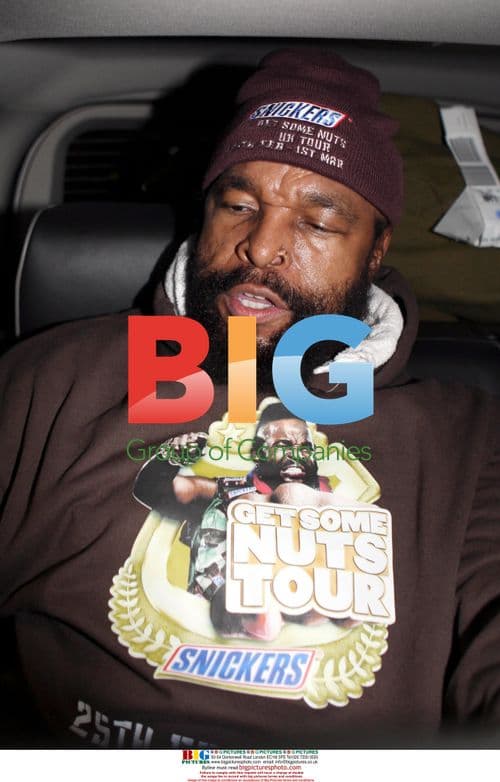 Mr. T Arrives at Heathrow