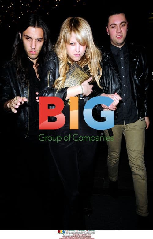 Peaches Geldof with mystery man in London