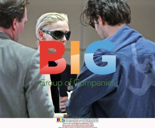 Tilda Swinton at LAX Airport