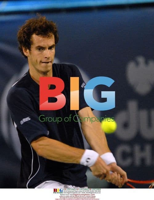 Andy Murray vs Arnaud Clement at Dubai Tennis