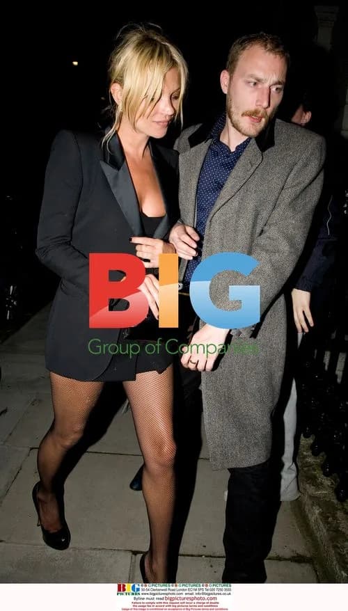 Kate Moss Leaves Club for Party