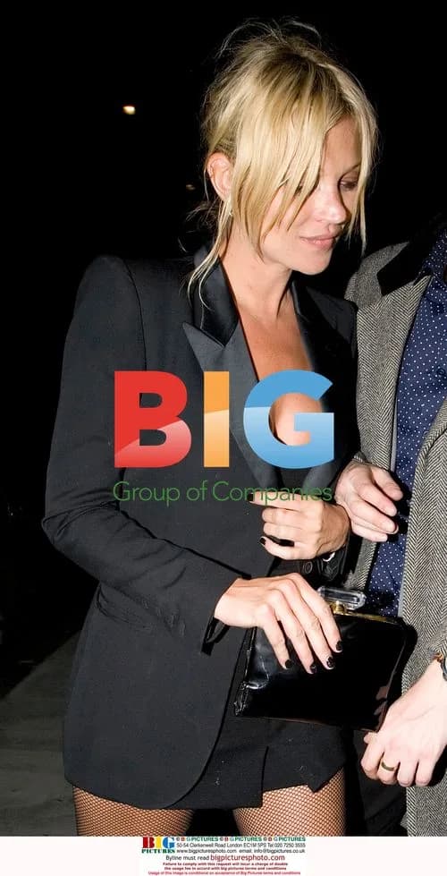 Kate Moss Leaves House Party