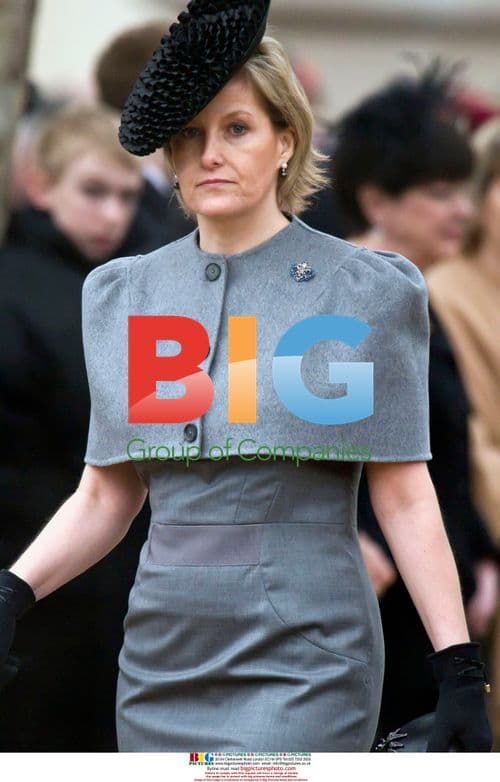 Sophie Countess of Wessex at Queen Mother Statue Unveiling