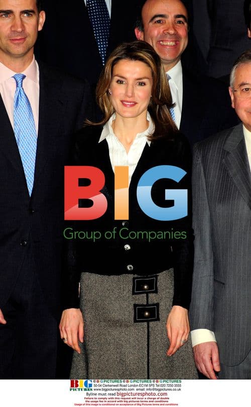 Prince and Princess of Asturias meet at Zarzuela Palace