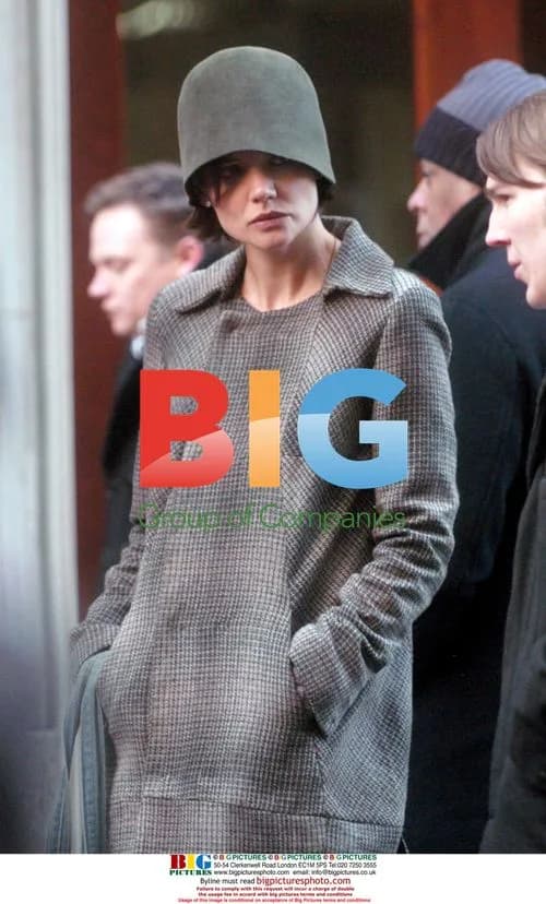 Katie Holmes filming 'The Extra Man' in New York