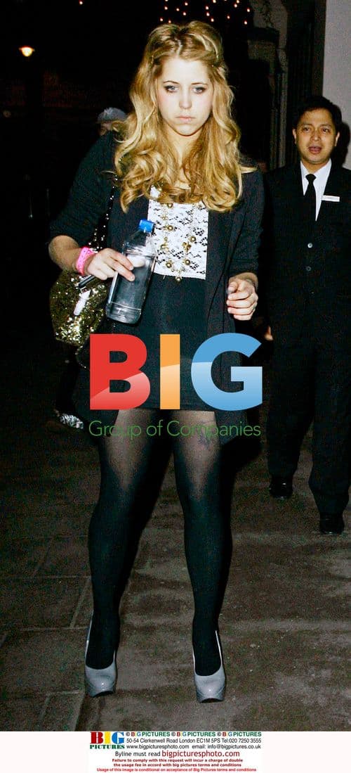 Peaches Geldof and Jamie Reynolds at Mayfair Hotel