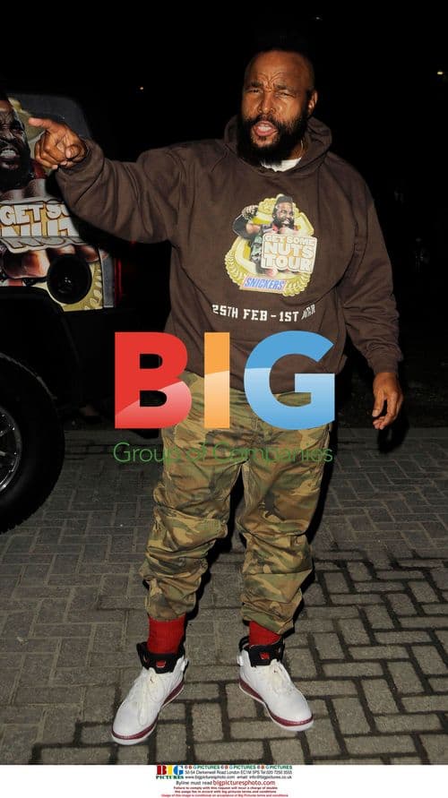 Celebrities at 'Snickers - Get Some Nuts Tour' in London