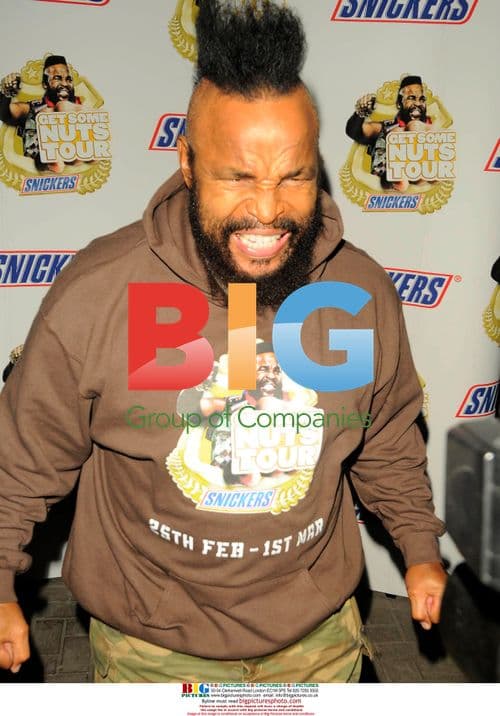 Celebrities at Snickers Tour in London