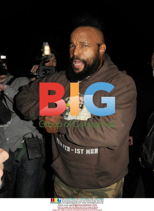 Mr T attends Snickers event in London