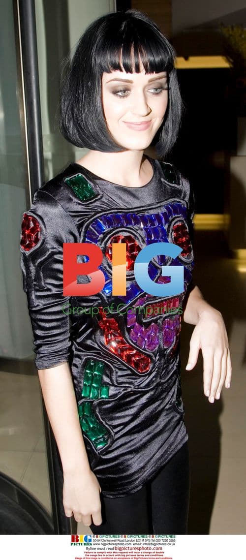 Katy Perry leaves KOKO after live performance