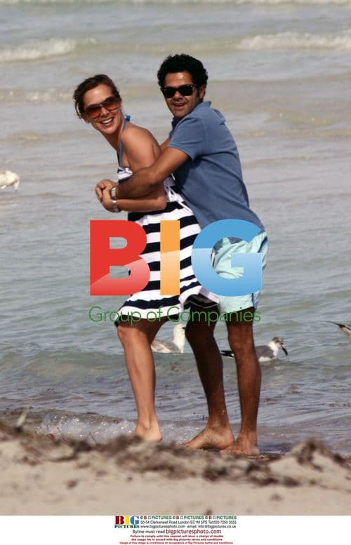 Jamel Debbouze and wife Melissa Theuriau in Miami