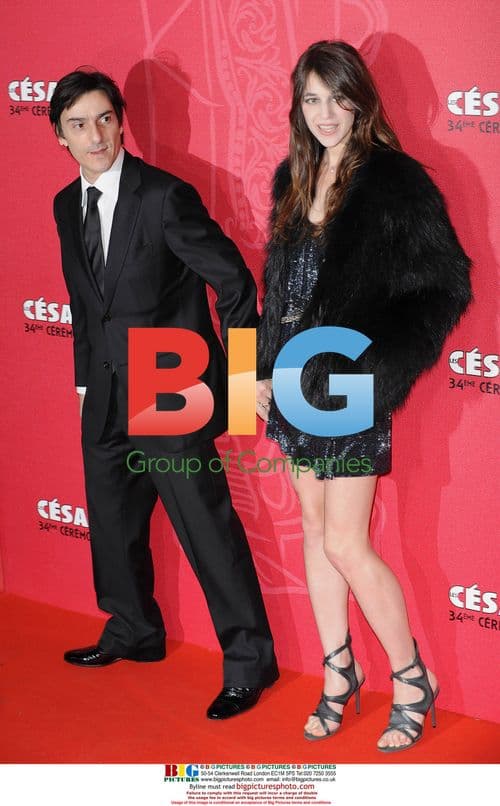 Charlotte Gainsbourg and Yvan Attal at Cesar Film Awards