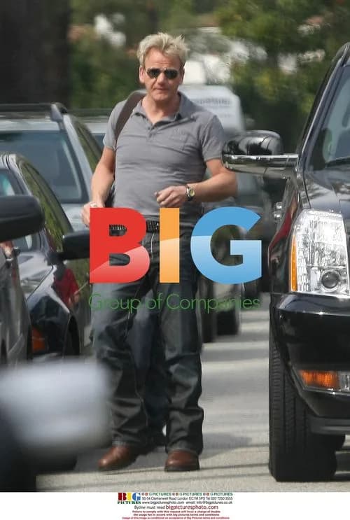 Celebrity Chef Gordon Ramsay Arrives at Hotel