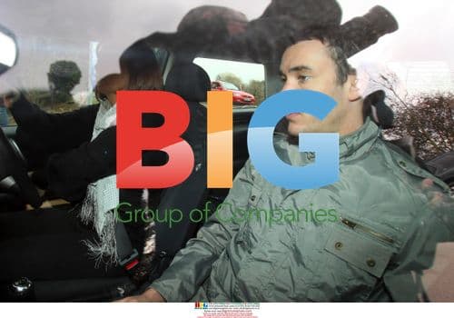 Jack Tweed arrives at hospice to visit Jade Goody