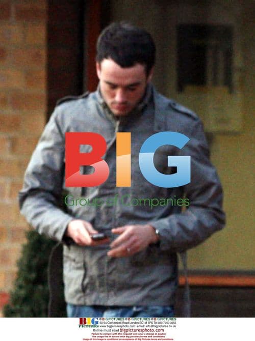 Jack Tweed and Kevin Adams at St Clare Hospice