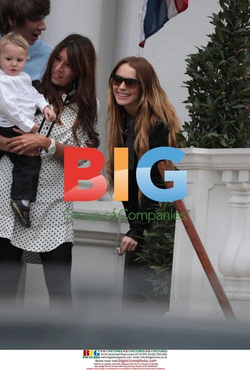 Lindsay Lohan and Samantha Ronson at Bat Mitzvah Party