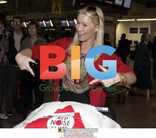Denise Van Outen preparing for Kilimanjaro climb