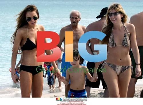 Lindsay Lohan on Miami Beach