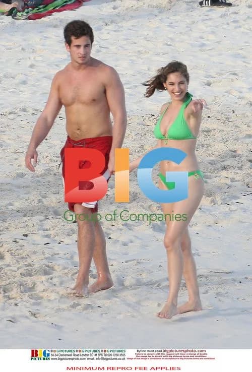 Kelly Brook and Danny Cipriani on Caribbean Retreat