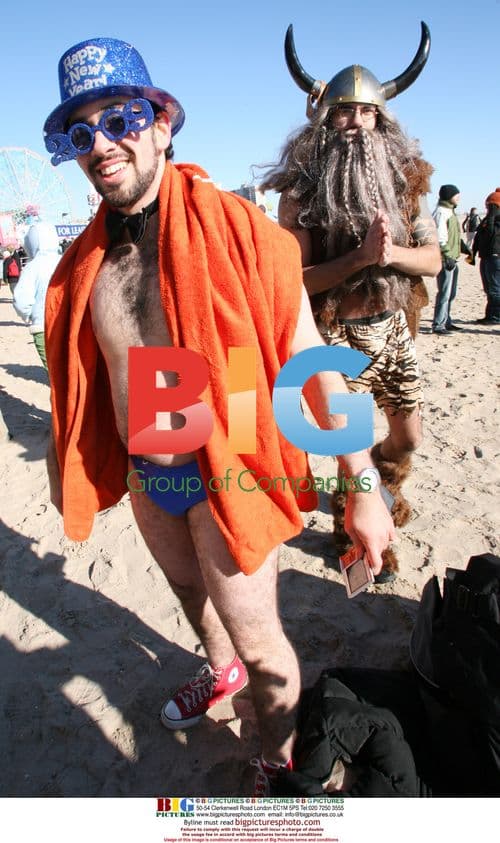 Coney Island Polar Bear Club Swim 2009