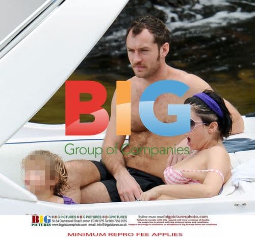 Jude Law and Sadie Frost’s Family Vacation in Brazil